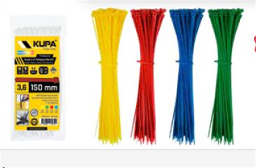 KUPA CIRT KELEPÇE RENKLİ 3.6*250 MM